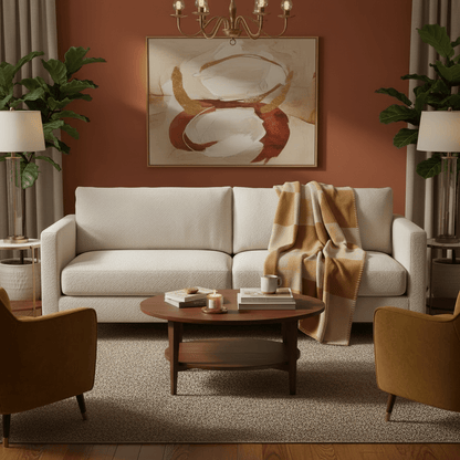 Elegant Wool-Cashmere Blanket for Cozy Interiors - Luxurious Soft Touch 3