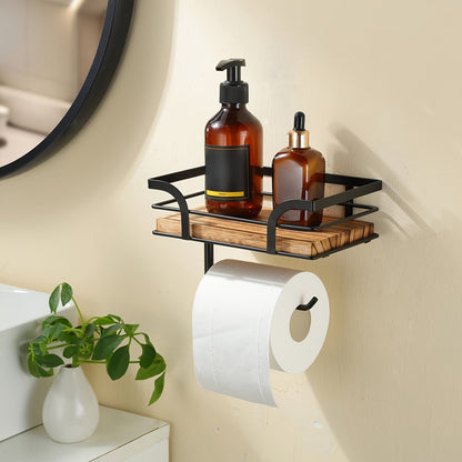 Elegant Wrought Iron Wall Mounted Towel Rack - Space-Saving Design for Stylish Bathrooms 1
