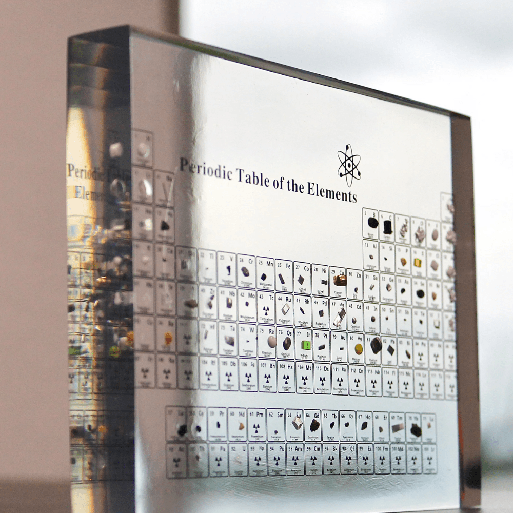 Elementa - Illuminated Periodic Table of Elements with 83 Real Chemical Elements 4