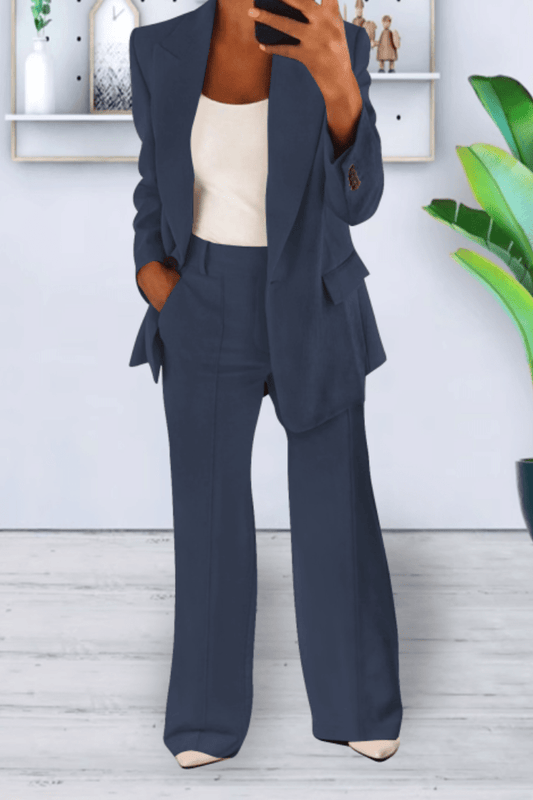 Eliana - Women's Two-Piece Suit with Pockets, Loose Fit & Breathable Fabric 3