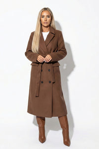 Elise Longline Women's Winter Coat with Elegant Lapel Design for Comfort 3