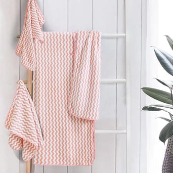 Elysoria Coral Weave Towels | Plush, durable towels with maximum absorbency and quick-dry 10