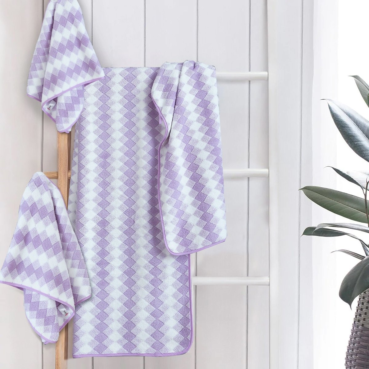 Elysoria Coral Weave Towels | Plush, durable towels with maximum absorbency and quick-dry 5