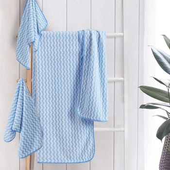 Elysoria Coral Weave Towels | Plush, durable towels with maximum absorbency and quick-dry 9