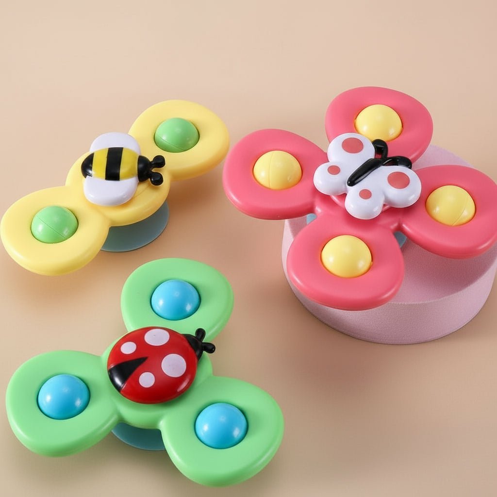 Engaging Baby Spinner Toy - Colorful Motor Skills Development for Infants and Toddlers 0