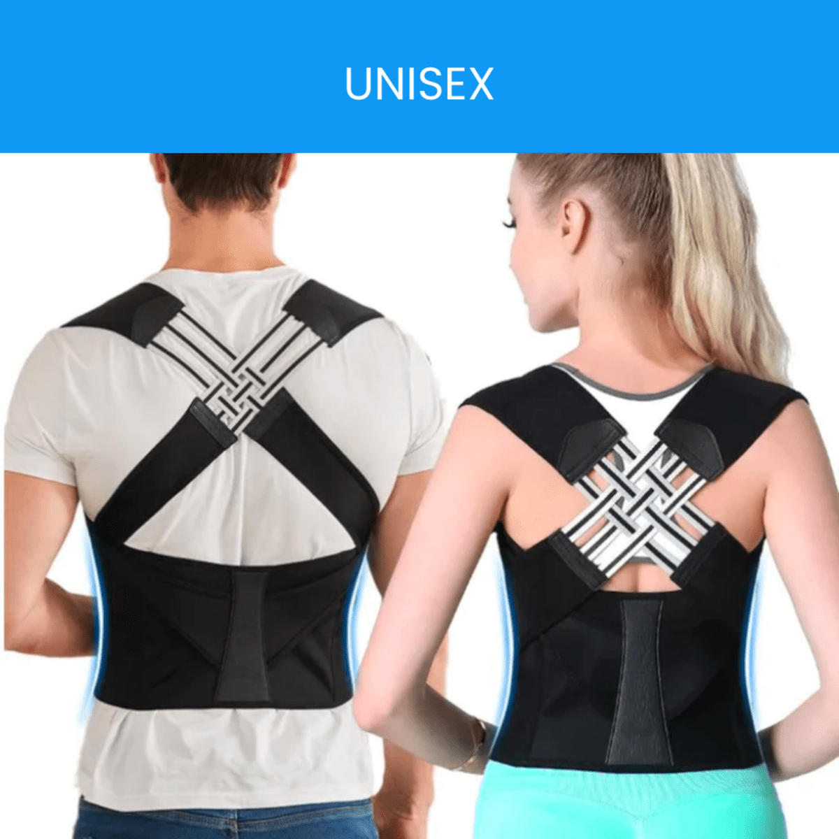 Ergonomic Posture Corrector – Flexible & Breathable for Back Pain Relief