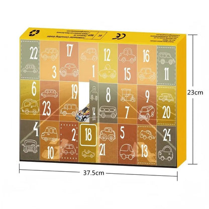 Exciting 24PCS Race Car Advent Calendar - Fun Christmas Countdown for Kids 1