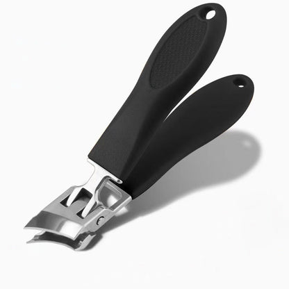 Extra-Wide Nail Clipper for Thick and Ingrown Nails – Ergonomic Nail Cutter with Anti-Spray Protection and Comfortable Grip 5