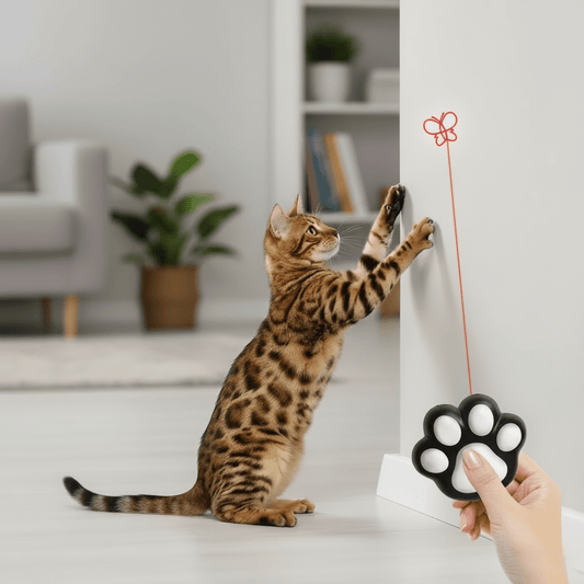 FELIFUN – Interactive Cat Laser Toy – 5 Adjustable Light Patterns 0