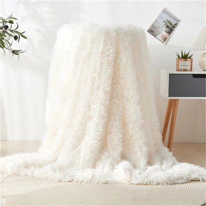 FLURON – Luxurious Faux Fur Blanket with Silky Touch 0