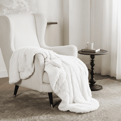 FLURON – Luxurious Faux Fur Blanket with Silky Touch 1