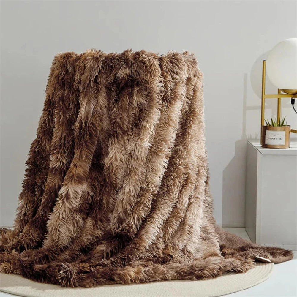 FLURON – Luxurious Faux Fur Blanket with Silky Touch 7