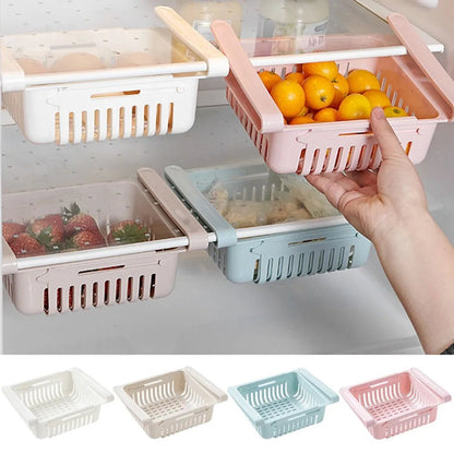 FRIDGEDRAW – Extendable hanging box for eggs, fruit & kitchen organization 2