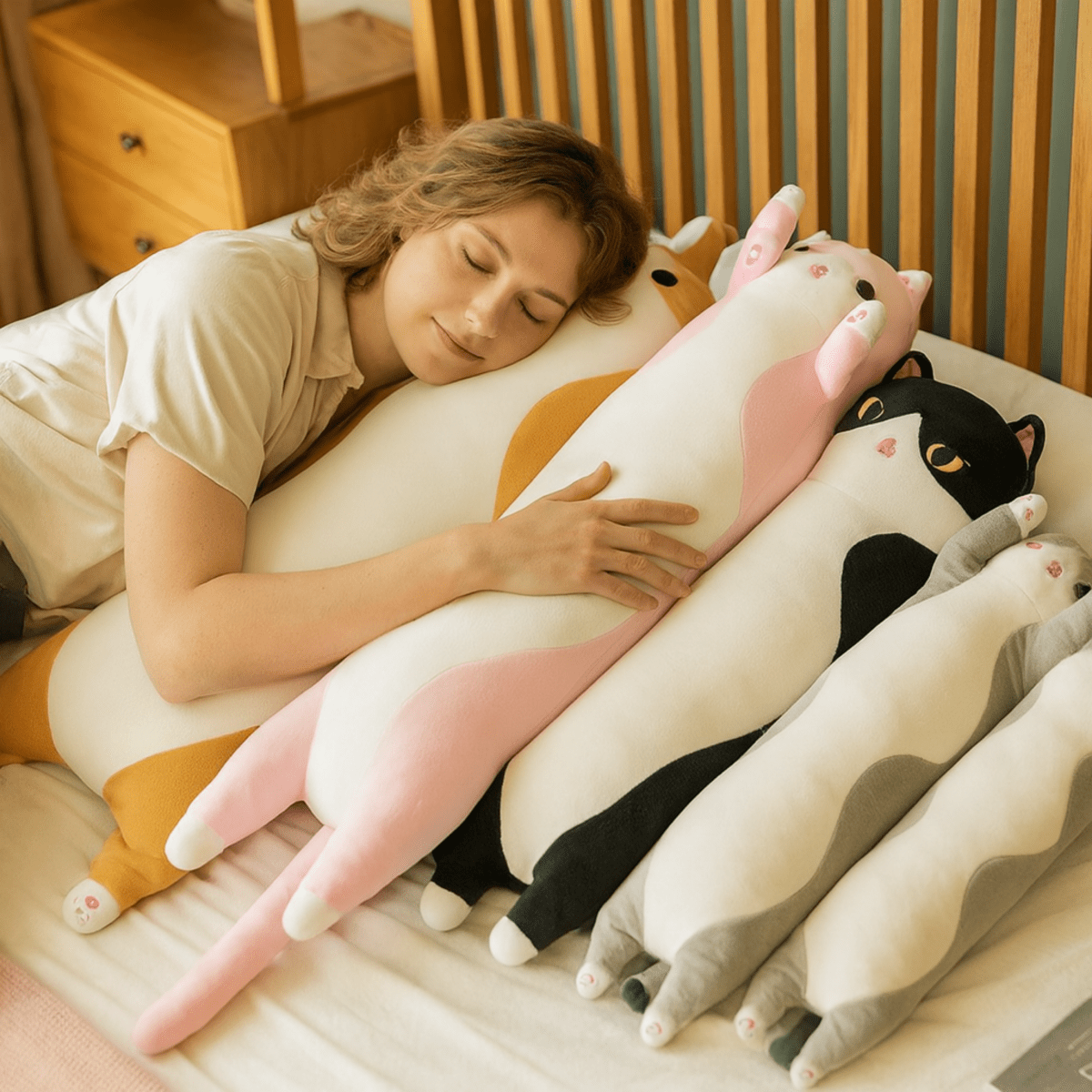 Felinedream – Soft Plush Pillow for Kids – Versatile and Handmade