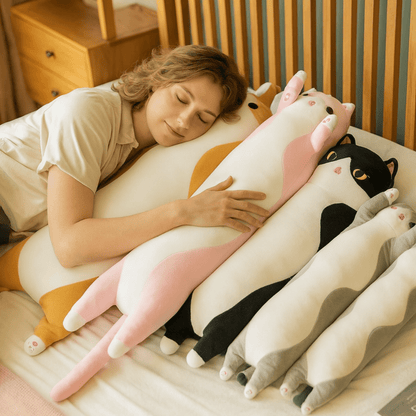 Felinedream – Soft Plush Pillow for Kids – Versatile and Handmade