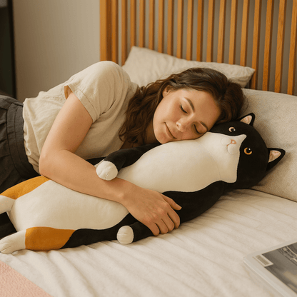 Felinedream – Soft Plush Pillow for Kids – Versatile and Handmade