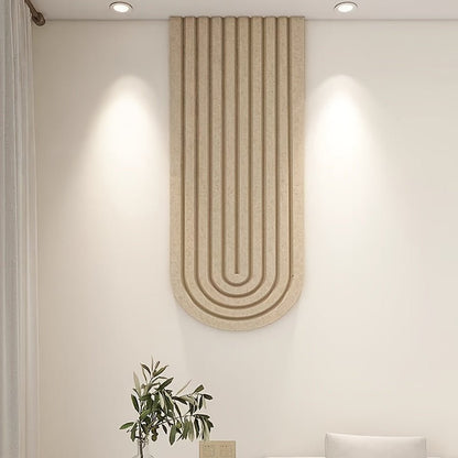 FeltScape Extra Large Curved Felt Pin Board - Stylish Wall Decor & Organizer 2