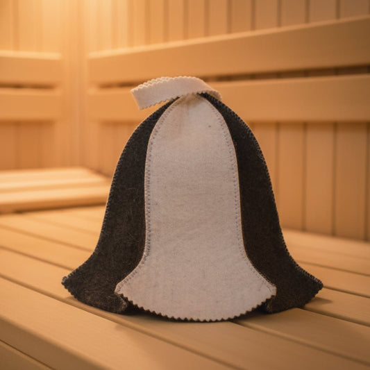 Felt Sauna Hat - Russian Style Heat Protection Cap for Comfortable Sauna Sessions 10