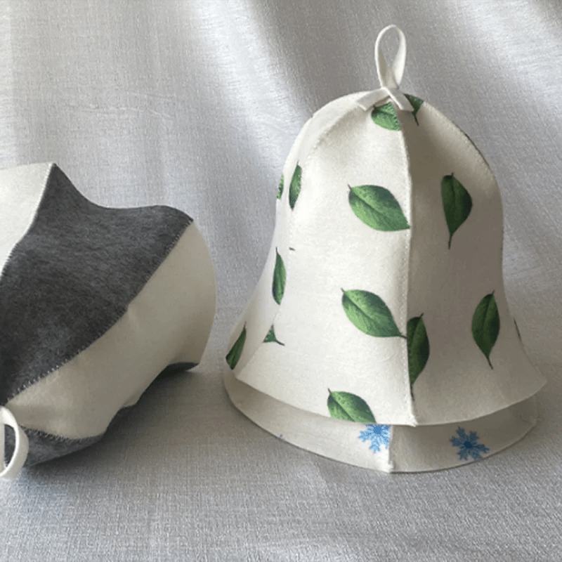 Felt Sauna Hat - Russian Style Heat Protection Cap for Comfortable Sauna Sessions 4