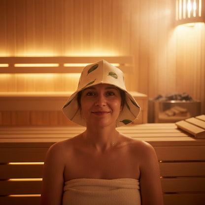 Felt Sauna Hat - Russian Style Heat Protection Cap for Comfortable Sauna Sessions 5