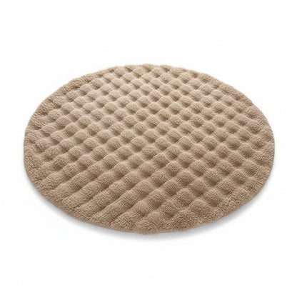 Fenja Cozy Round Polyester Rug - Washable, Nordic Style, Ø 40-180 cm 2
