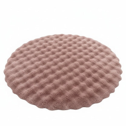 Fenja Cozy Round Polyester Rug - Washable, Nordic Style, Ø 40-180 cm 4