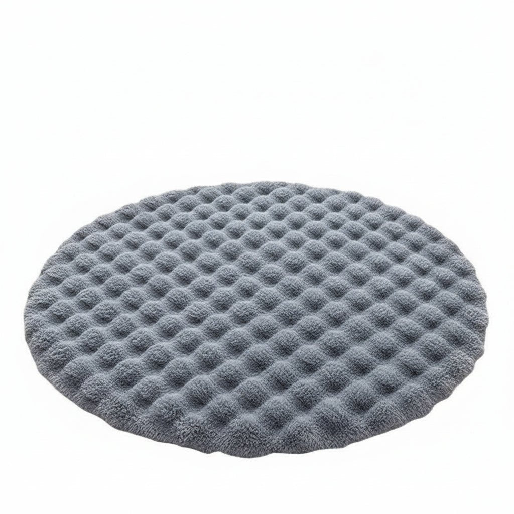 Fenja Cozy Round Polyester Rug - Washable, Nordic Style, Ø 40-180 cm 5