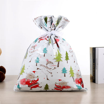 FestWrap - Drawstring Gift Bags for Effortless Gift Wrapping, Durable Aluminum Foil 15