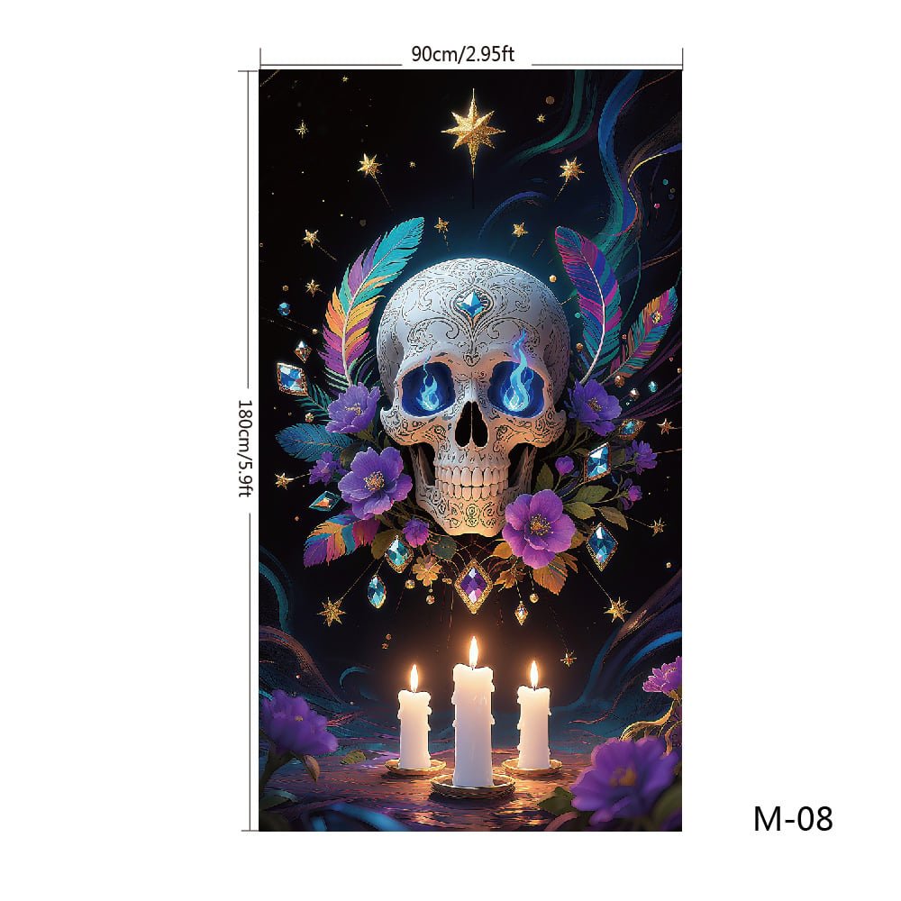 FestiDoor - Festive Door Cover for Easy Installation & Durable Outdoor Use 23