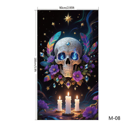 FestiDoor - Festive Door Cover for Easy Installation & Durable Outdoor Use 23