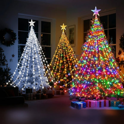 FestiveGlow - 2M/3M Waterproof LED Fairy Lights with 8 Modes for Parties 0