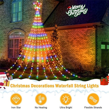 FestiveGlow - 2M/3M Waterproof LED Fairy Lights with 8 Modes for Parties 3