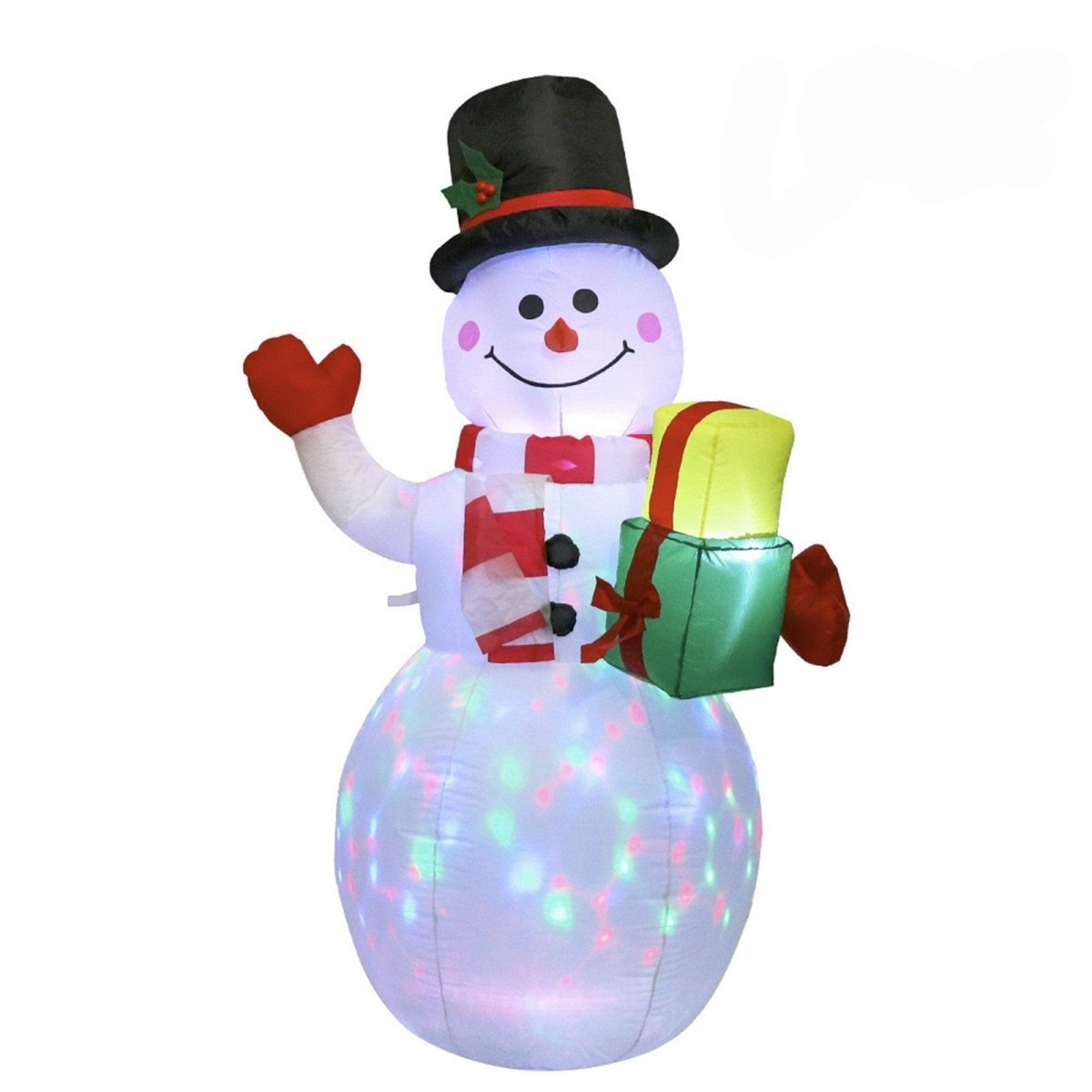 Festive LED Christmas Ornament - Snowman & Christmas Tree Decorations 10