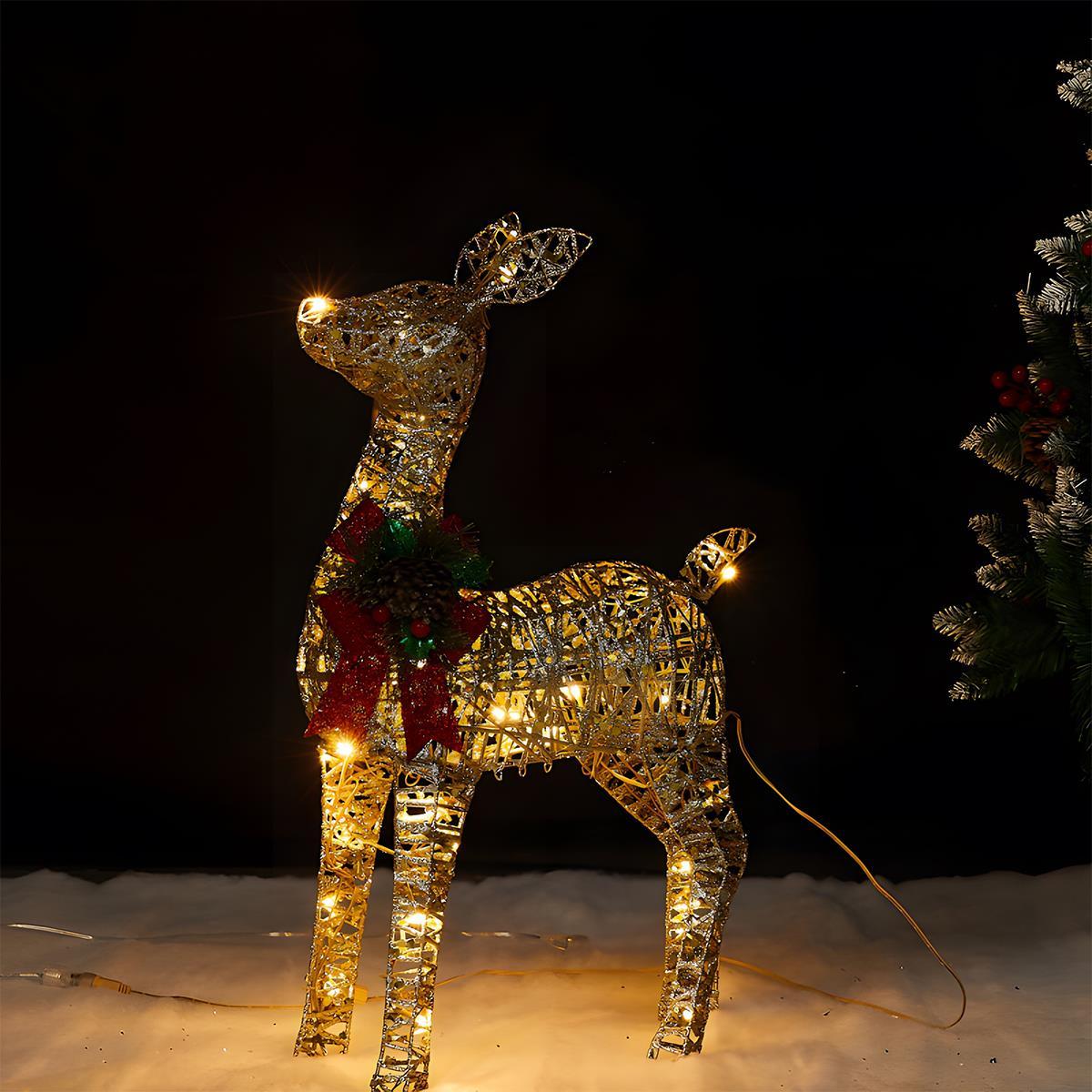 Festive Reindeer Christmas Lights - Indoor & Outdoor Holiday Decorations 7
