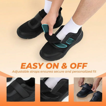 FitVille - Extra Wide Diabetic Shoes for Men with Pain Relief & Comfort 1