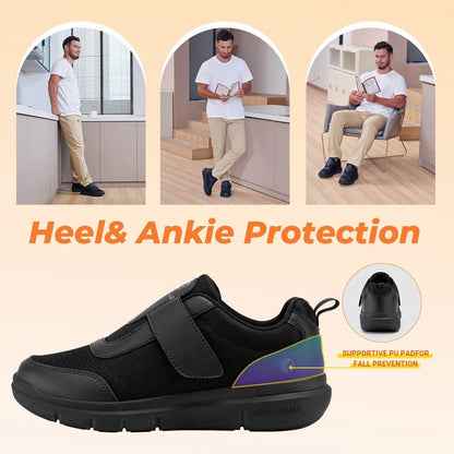 FitVille - Extra Wide Diabetic Shoes for Men with Pain Relief & Comfort 4