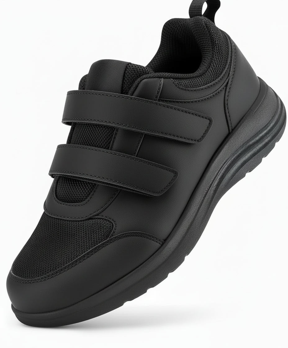 FitVille - Women's Lightweight Adjustable Diabetic Walking Shoes for Swollen Feet 7