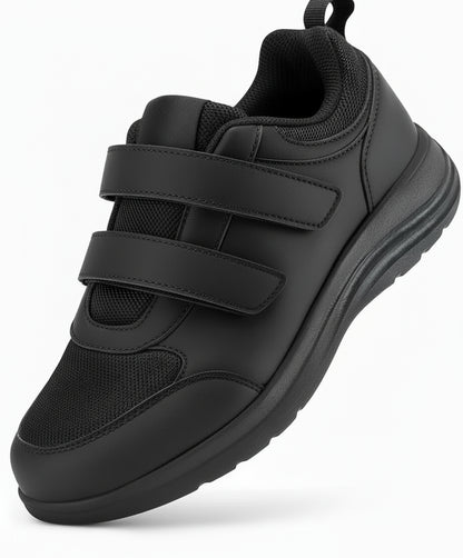 FitVille - Women's Lightweight Adjustable Diabetic Walking Shoes for Swollen Feet 7