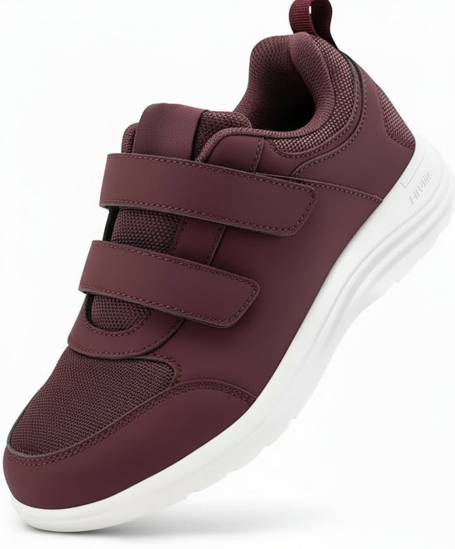 FitVille - Women's Lightweight Adjustable Diabetic Walking Shoes for Swollen Feet 8