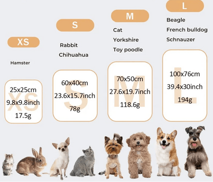 Flannel Pet Blanket with Paw Print Design - Soft, Cozy, Machine Washable for Dogs & Cats 5