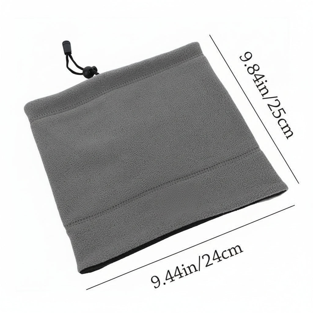 Fleece Neck Gaiter Scarf - Windproof Neck Warmer for Cold Weather Activities 3