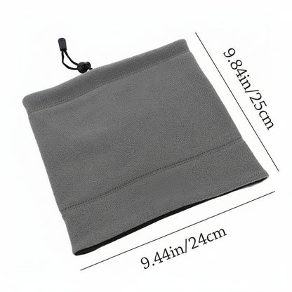 Fleece Neck Gaiter Scarf - Windproof Neck Warmer for Cold Weather Activities 3