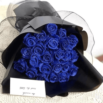 Fleurion Forever Bloom Rose | Real preserved glitter rose for romantic gifts and home decoration 3