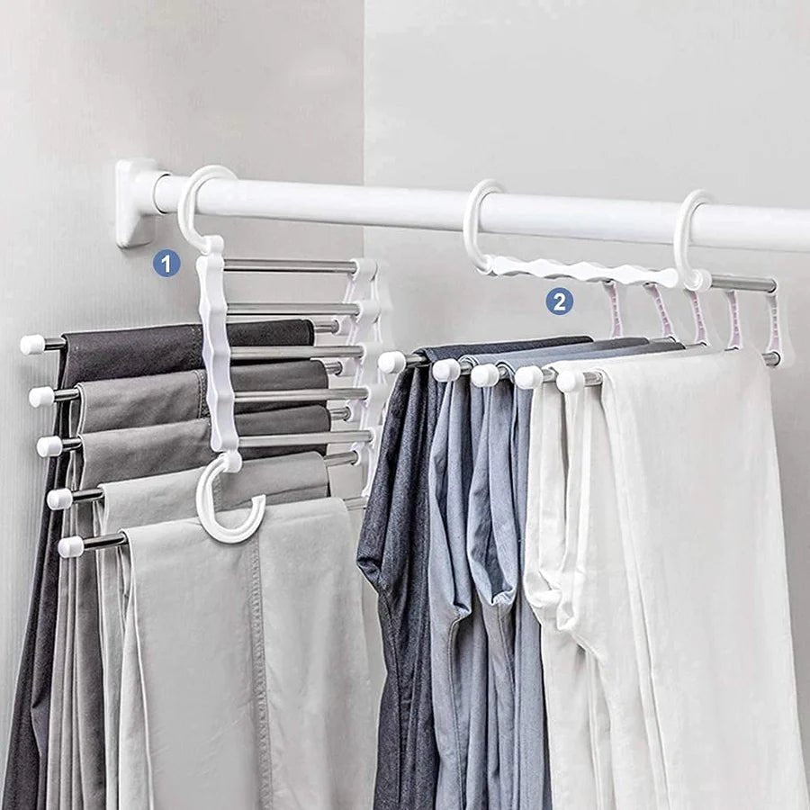 FlexRack - Foldable Clothes Hangers for Space Saving, Wrinkle-Free Storage 2
