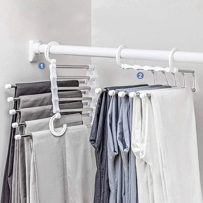 FlexRack - Foldable Clothes Hangers for Space Saving, Wrinkle-Free Storage 2
