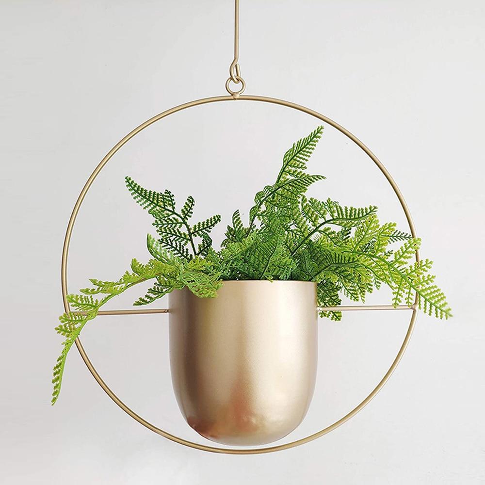 FloraFrame - Modern Minimalist Wall Plant Hanger with Adjustable Chain 7