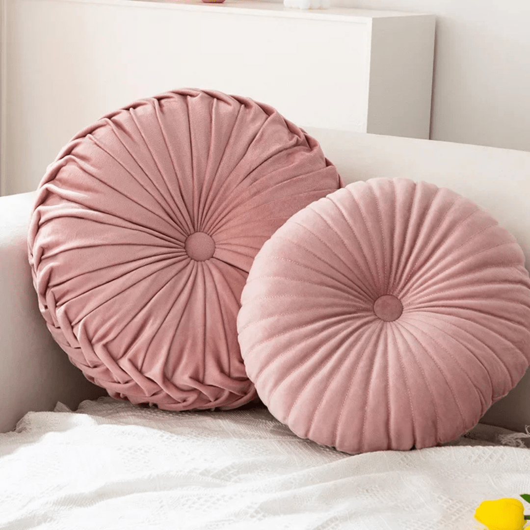 Fluffy Decorative Throw Pillows - Soft Polyester & Cotton for Bedroom Comfort 5