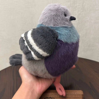 Fluffy Pigeon Plush Toy - Soft Stuffed Animal for Cuddling and Comfort 2