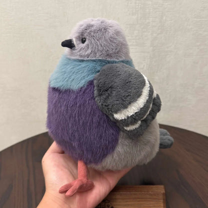 Fluffy Pigeon Plush Toy - Soft Stuffed Animal for Cuddling and Comfort 3
