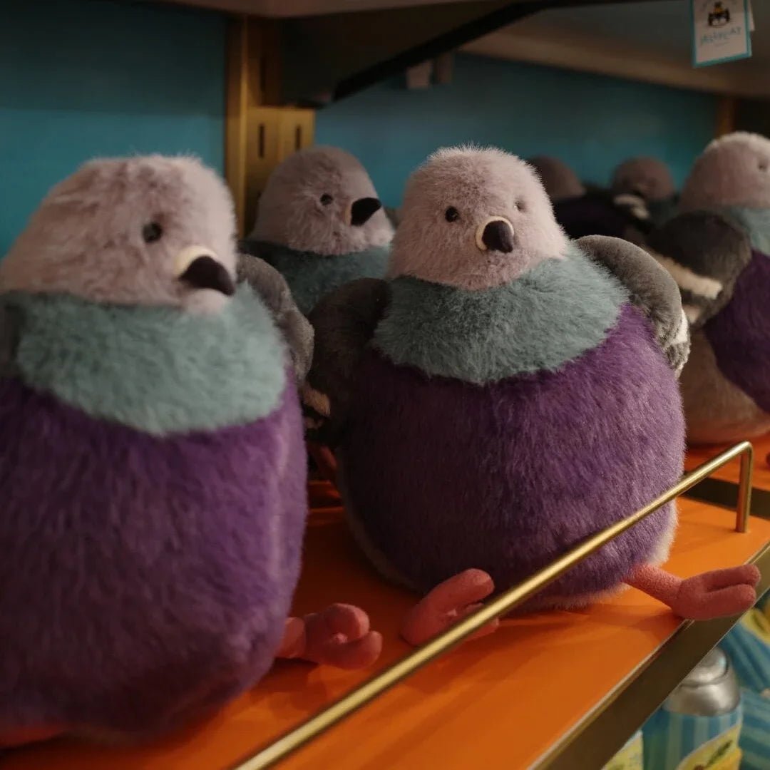 Fluffy Pigeon Plush Toy - Soft Stuffed Animal for Cuddling and Comfort 4